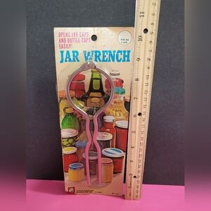 Vintage Kitchen King 1974 Jar Wrench In Original Package No. 1133 (0478)